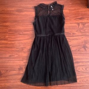 Xhilaration Sleeveless High Neck Illusion Dress